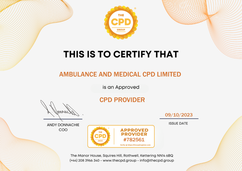 CPD Approved Provider
