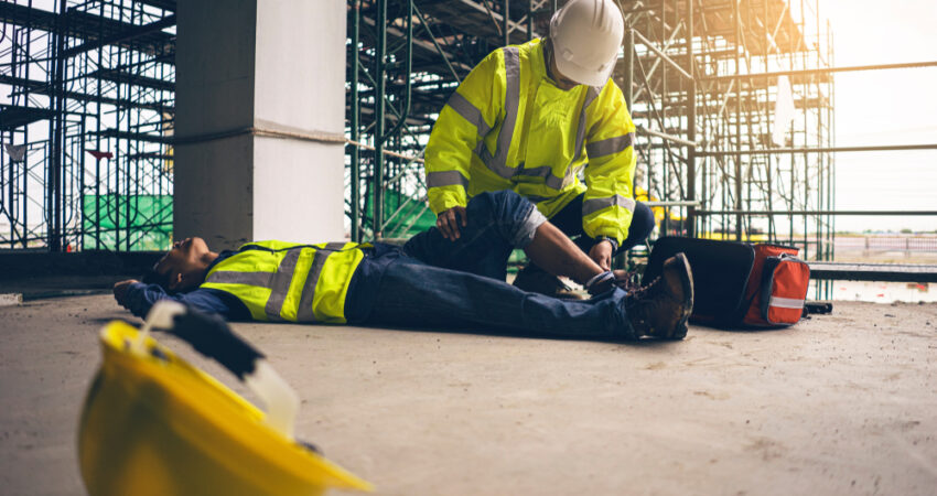 Builder accident